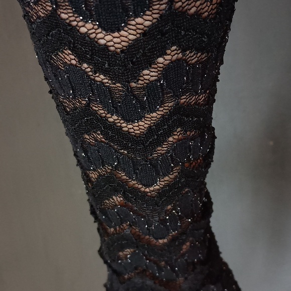 Forever 21 Black Sweater With Lace Long Sleeves - Picture 6 of 6